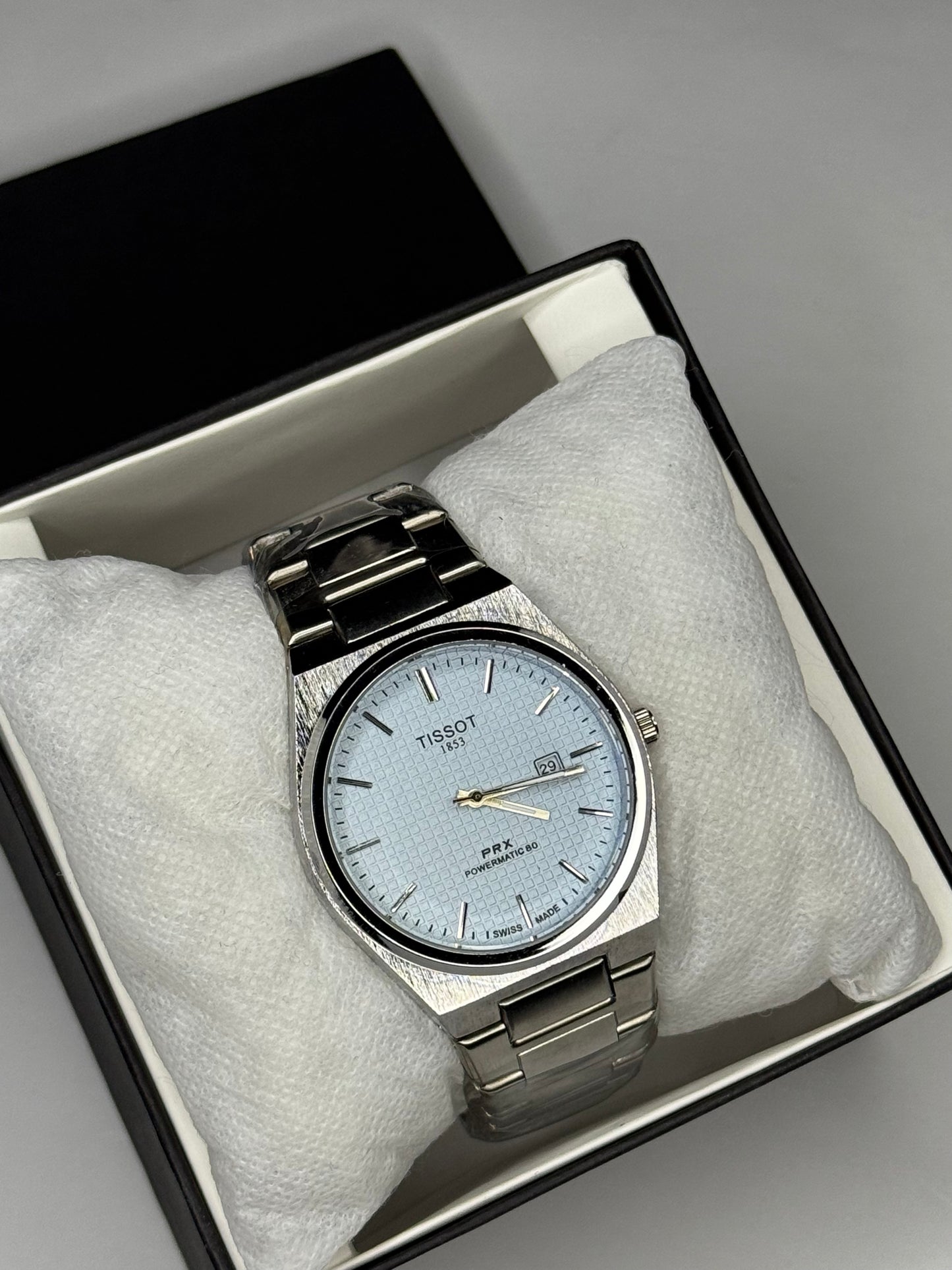 TSST PRX 1853 Two Tone White - Date Watch
